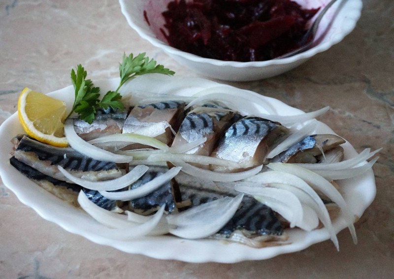 Солим скумбрию