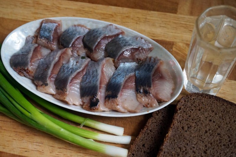 Сашими скумбрия