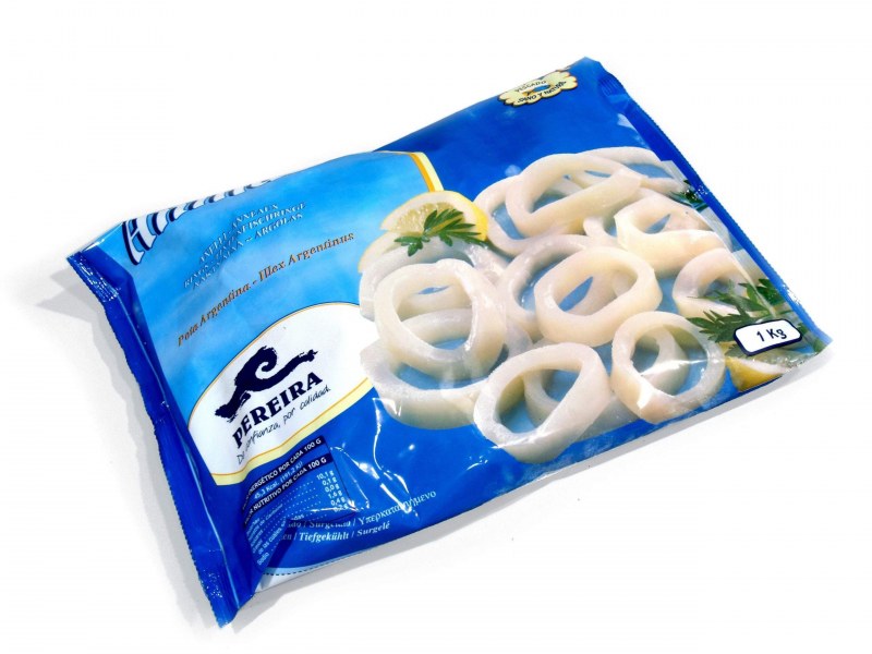 Кальмары в упаковке
