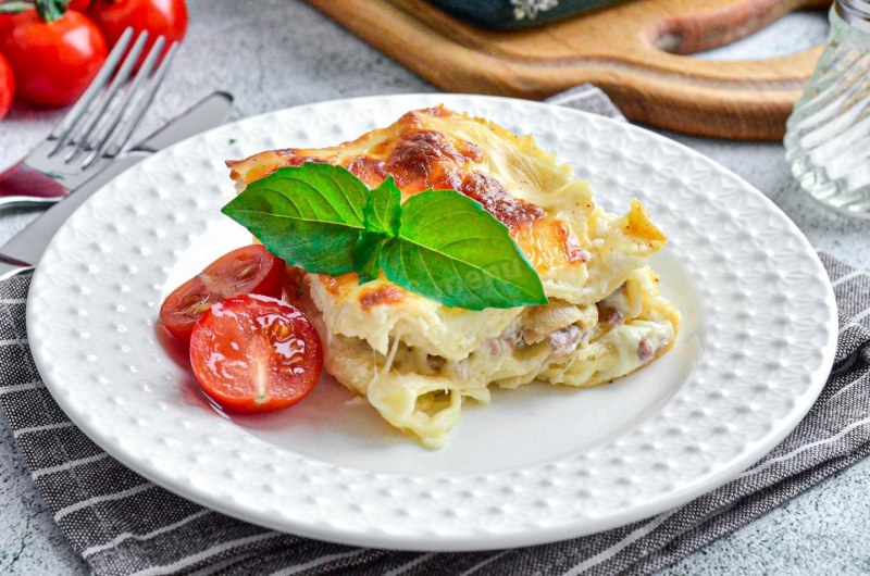 Соус бешамель для лазаньи