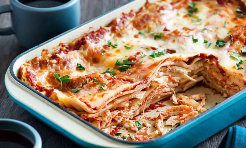 Лазанья с курицей