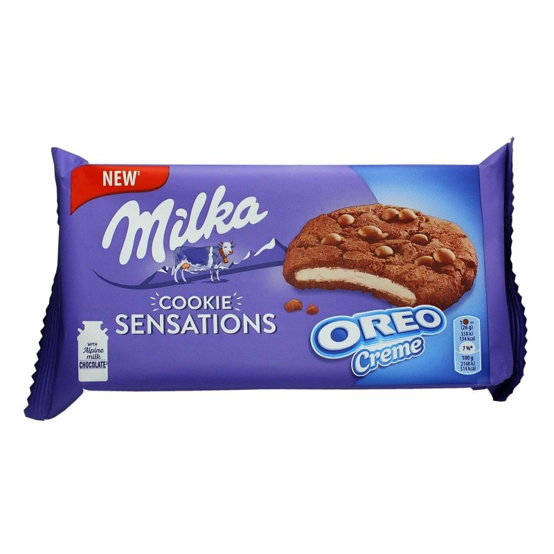 Milka овсяное печенье