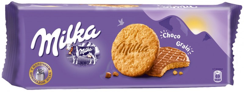 Печенье Milka Mini cookies 110г