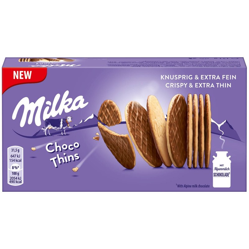 Milka с печеньями Chips Ahoy