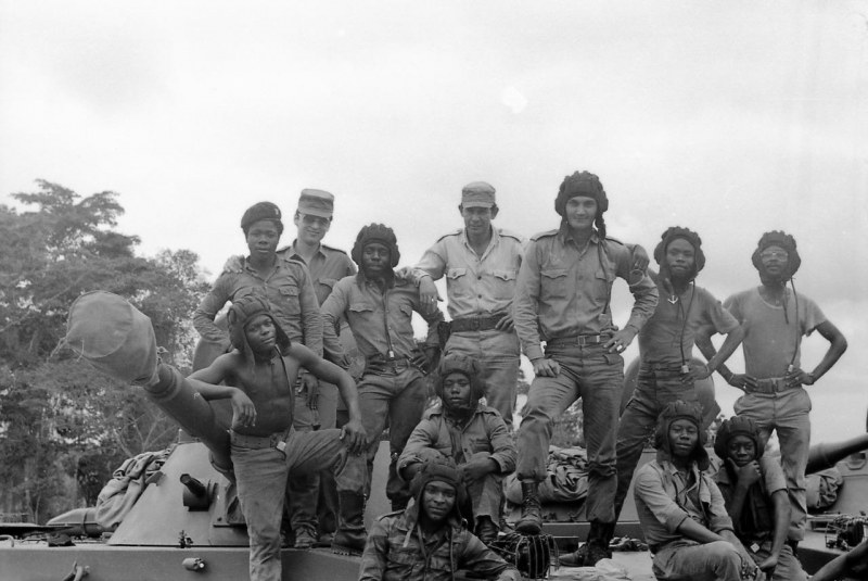 Служба в Анголе 1983-1984