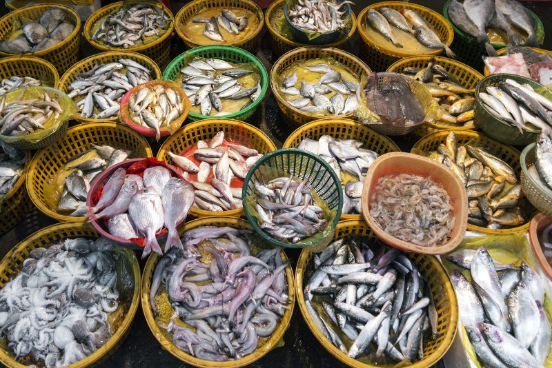 Рынок морепродуктов в Ухане