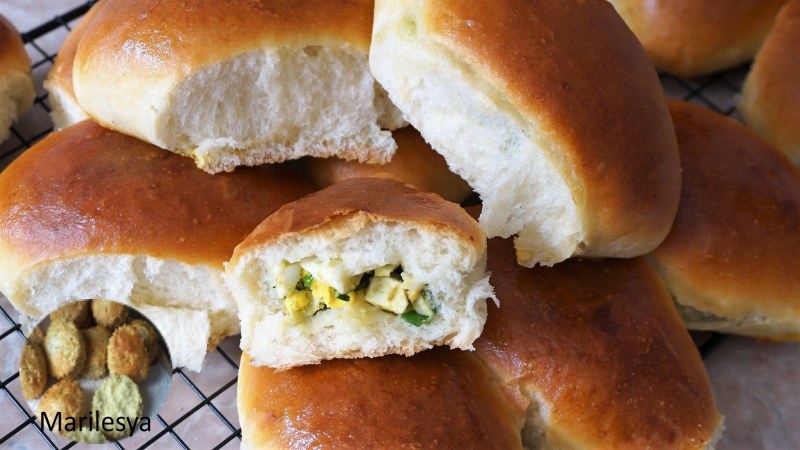 Пирожки с рисом и зеленым луком