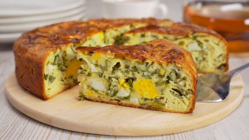 Пирожки с яйцом и луком