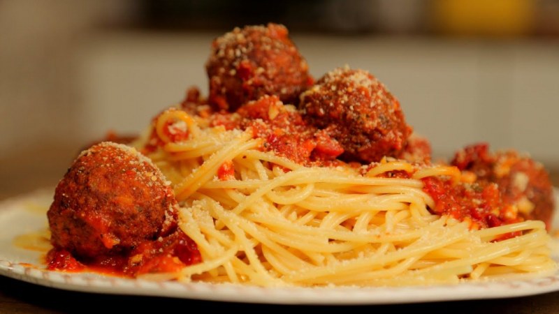 Spaghetti with Meatballs