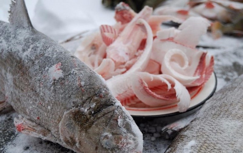 Национальная кухня якутов строганина
