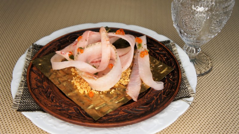 Якутская кухня строганина