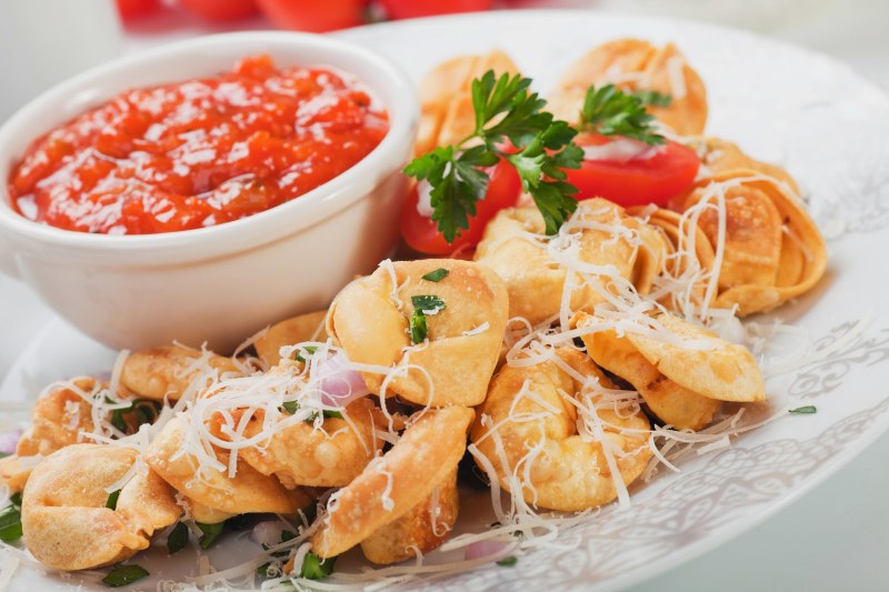 Пельмени с сыром