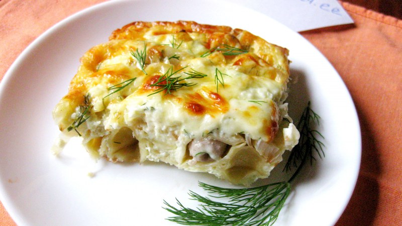 Жареные пельмени