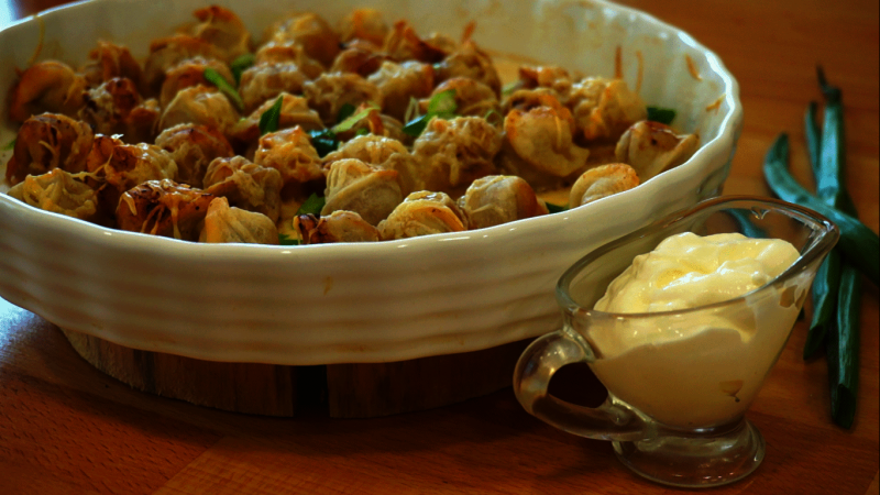 Жареные грибы с луком и морковью