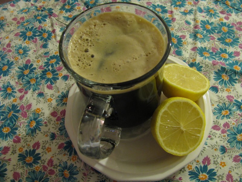 Кофе и хурма