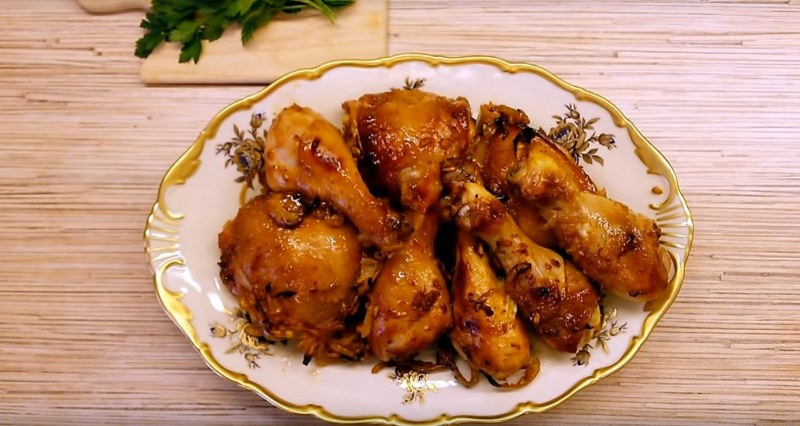 Курица в манговом соусе
