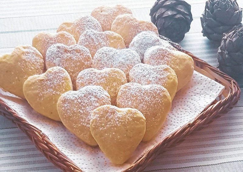 Сахарное песочное печенье