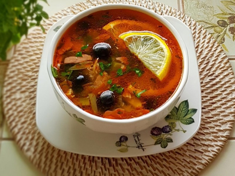 Солянка по абхазски