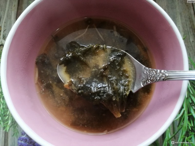 Суп из морских водорослей