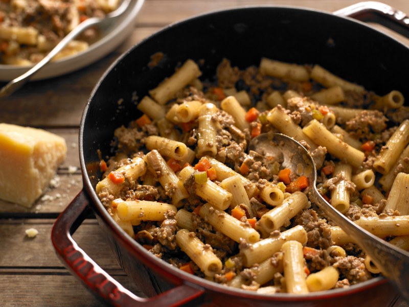Макароны по флотски рожки