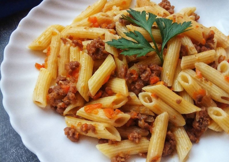 Макароны по флотски