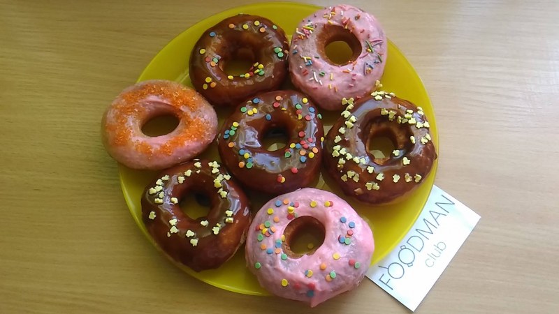 Американские пончики с начинкой