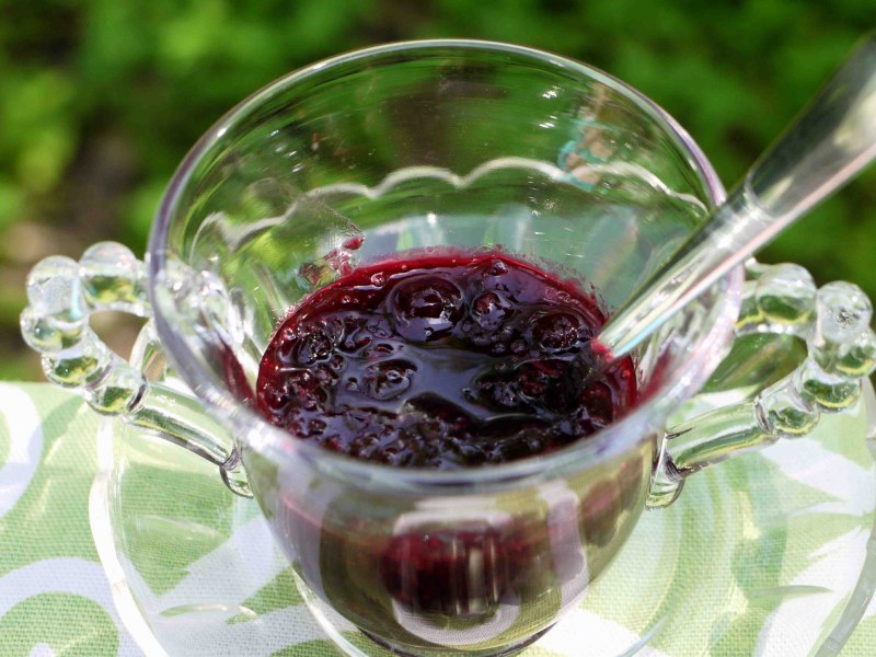 Кисель из ягод смородины