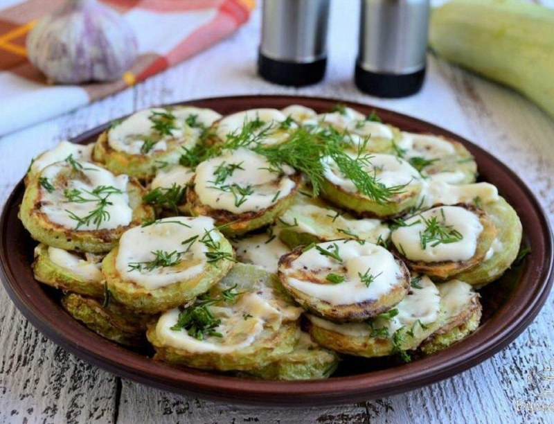Цукини в кляре