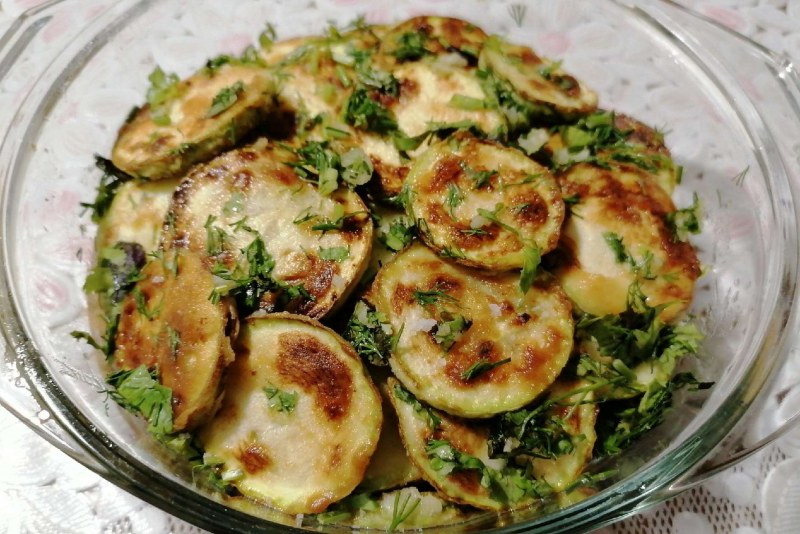 Жареные кабачки