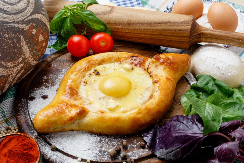 Грузинская лепешка матнакаш