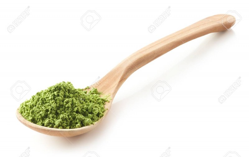 Чайная ложка матча