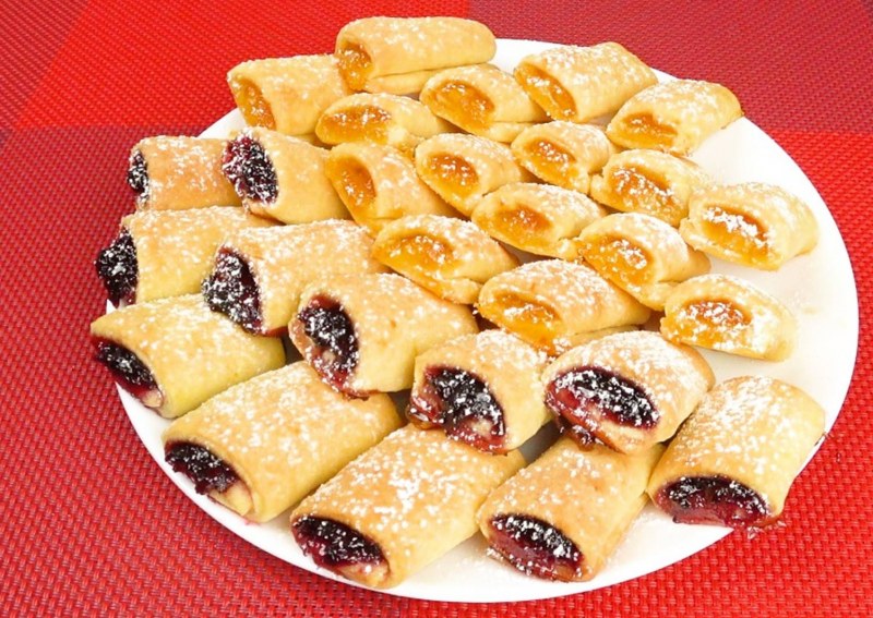 Печенье конвертики с повидлом