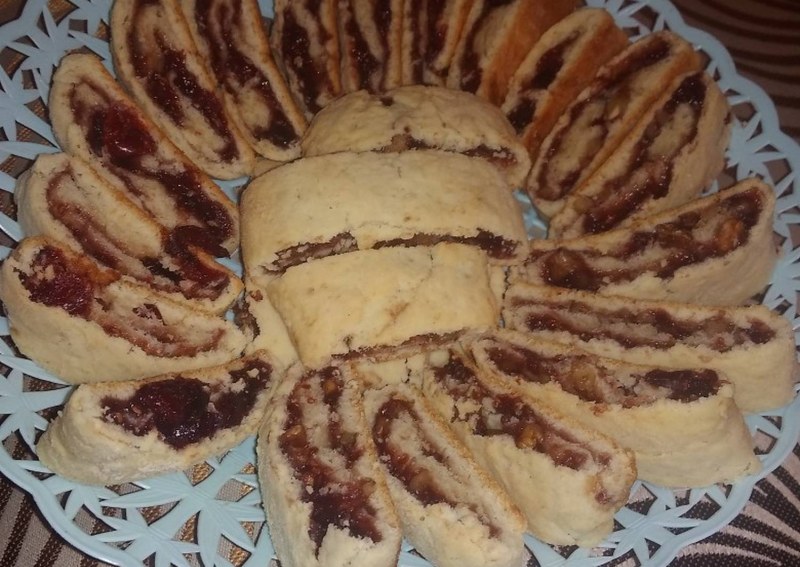 Песочное печенье с начинкой