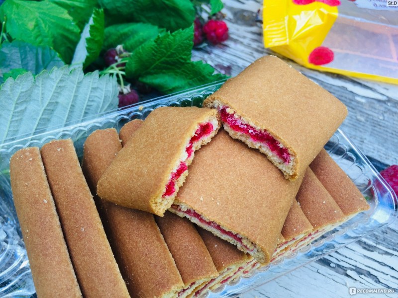 Печенье домашнее с начинкой из варенья