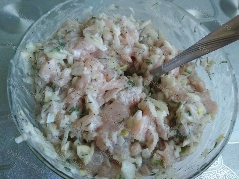 Котлеты рубленые из куриной грудки