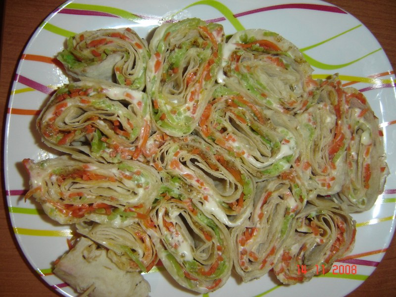 Донер в лаваше