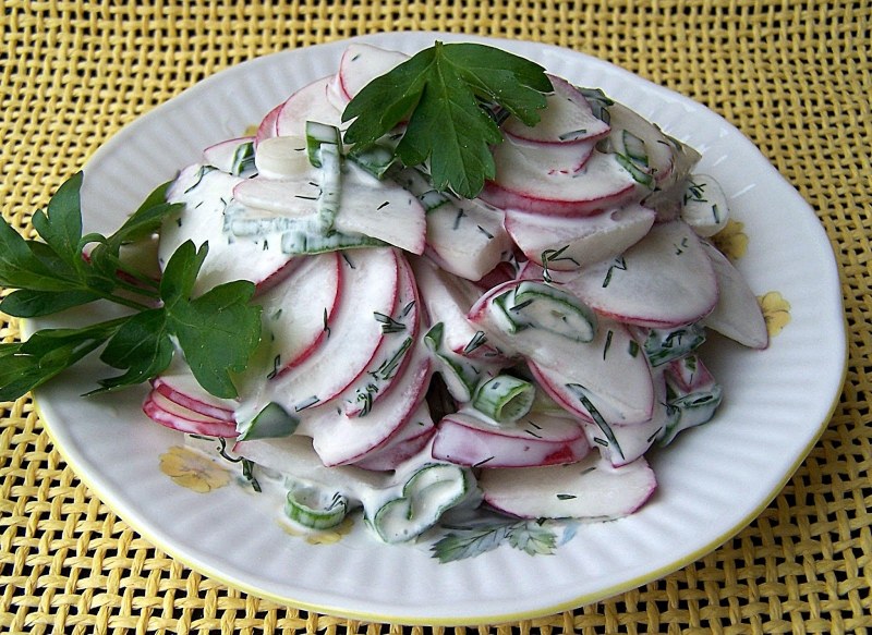 Блюда из редьки