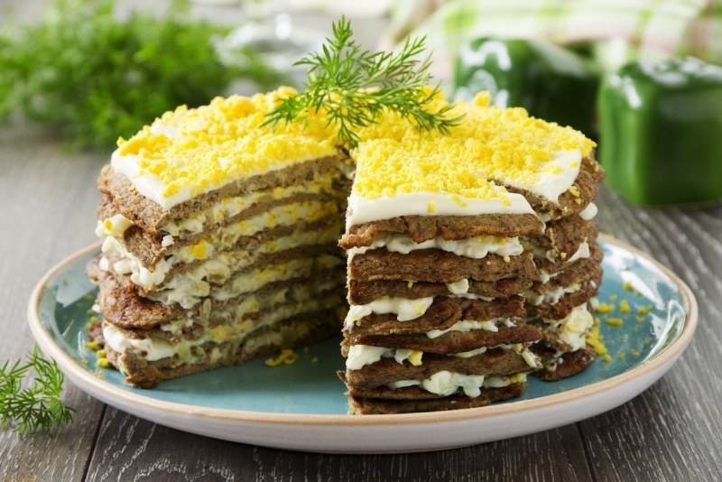 Печёночный торт рецепт из куриной печени рецепт