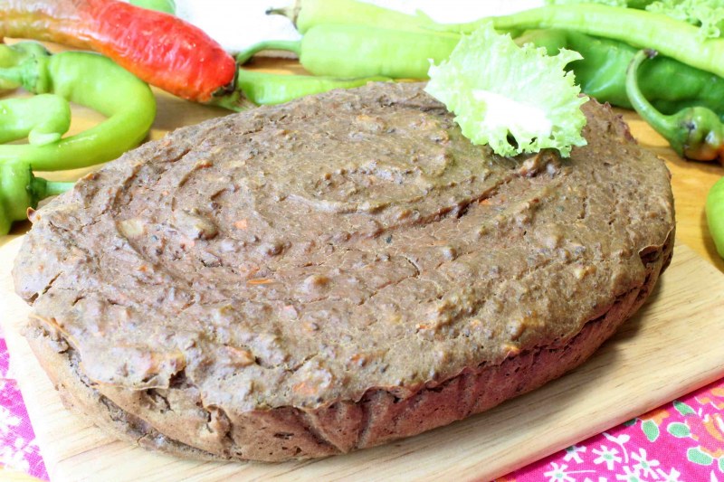 Закусочный печеночный тортик