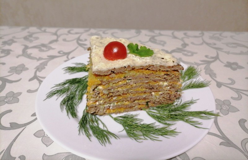 Юлия Высоцкая печеночный торт