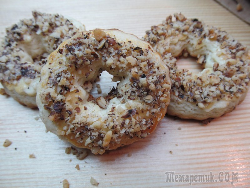 Песочные кольца с арахисом