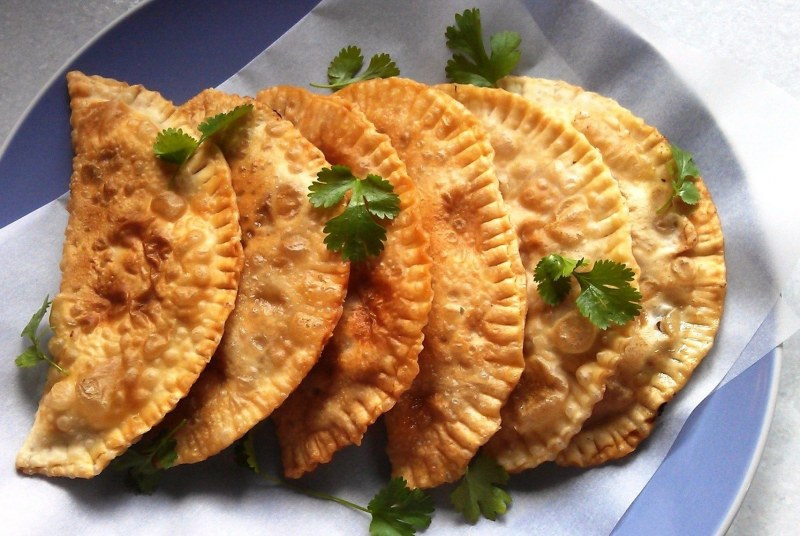 Заварные чебуреки