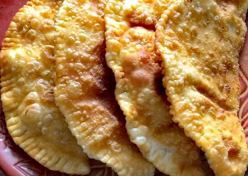 Заварные чебуреки