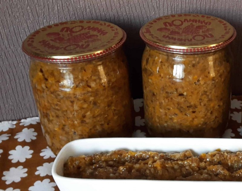 Грибная икра опята