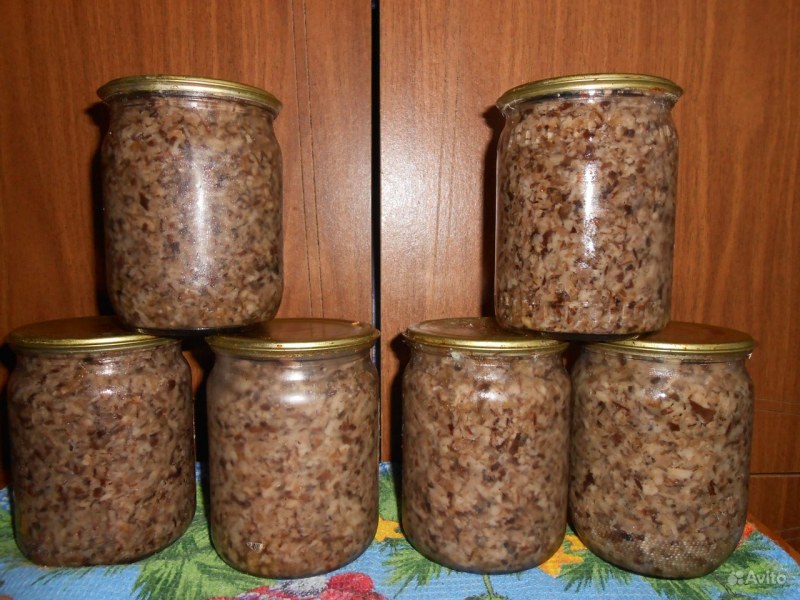 Наталья Калнина икра грибная