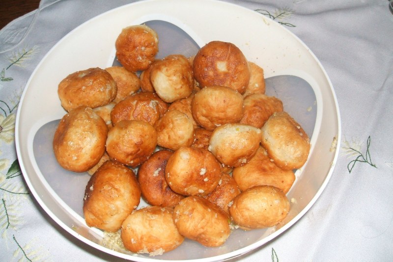 Творожные пончики