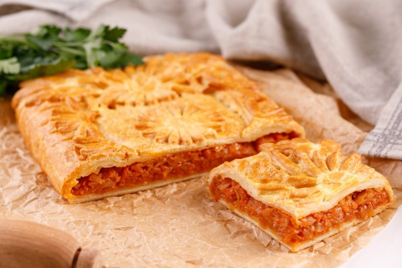 Борканник (пирог с морковью)