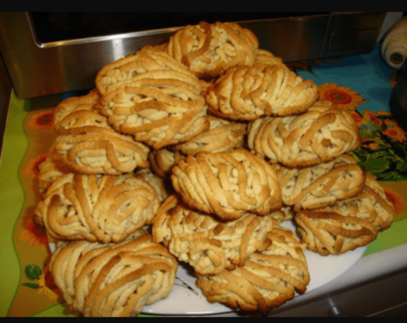 Песочное печенье через мясорубку