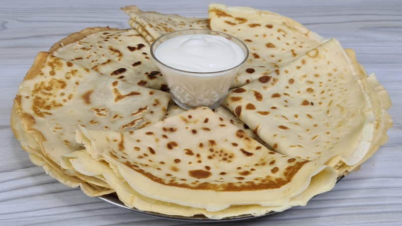 Блины гладкие