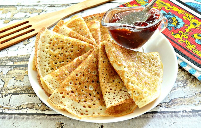 Ажурные блинчики
